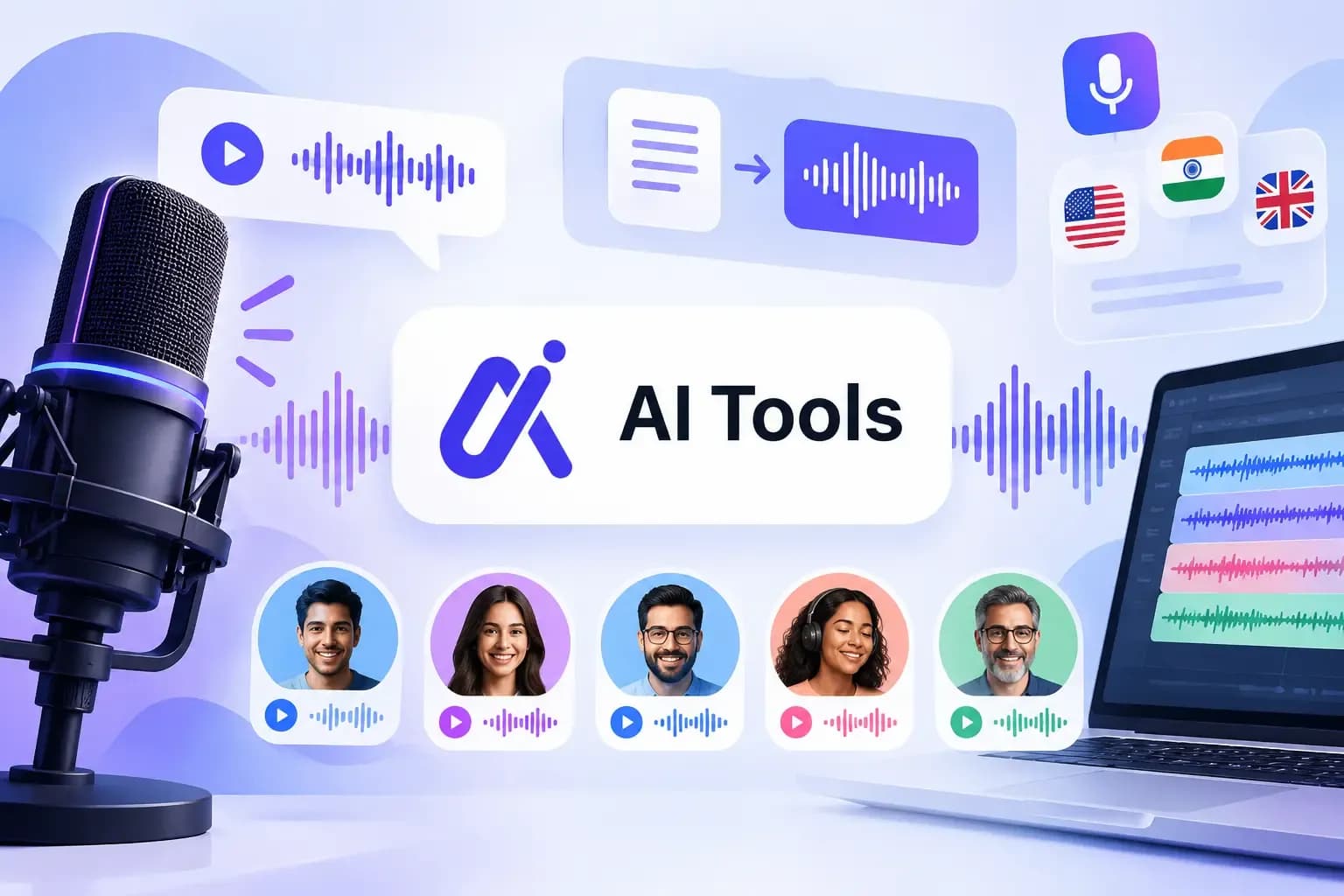 10 Best AI Voice Generators for Natural-Sounding Audio