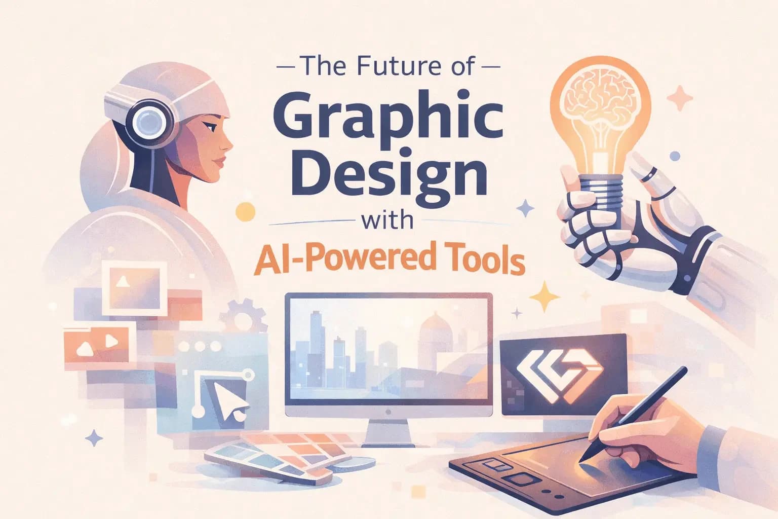 The Future of Graphic Design with AI-Powered Tools
