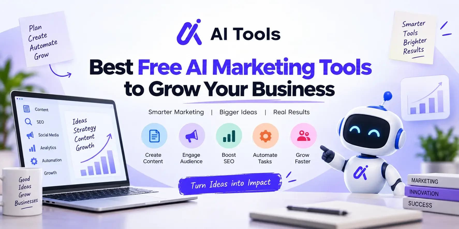 Best Free AI Marketing Tools to Grow Your Business